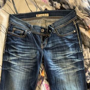 BKE Sabrina Dark Wash Skinny Jeans